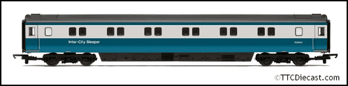 Hornby R40038A BR, Mk3 Sleeper Coach, E10611 - Era 7
